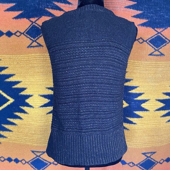 Banana Republic Wool Blend Sleeveless Sweater Top. Black. Casual. Fall Vibes. XS - Picture 2 of 15